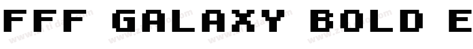 FFF Galaxy Bold Extended字体转换